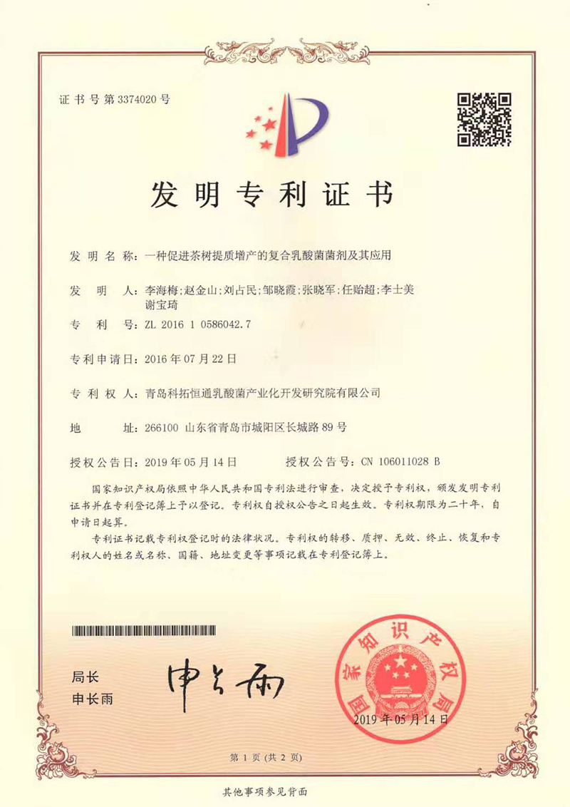 一种促进草莓生长的复合乳酸菌菌剂及其应用